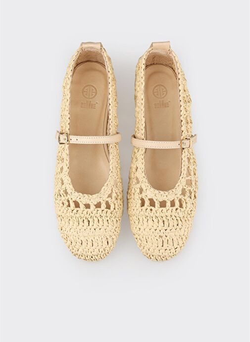 Bej Kadın Günlük Ayakkabı - Görsel 9