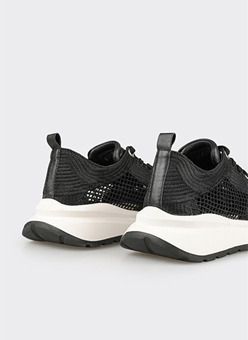 Siyah Kadın Spor Ayakkabı - Görsel 2