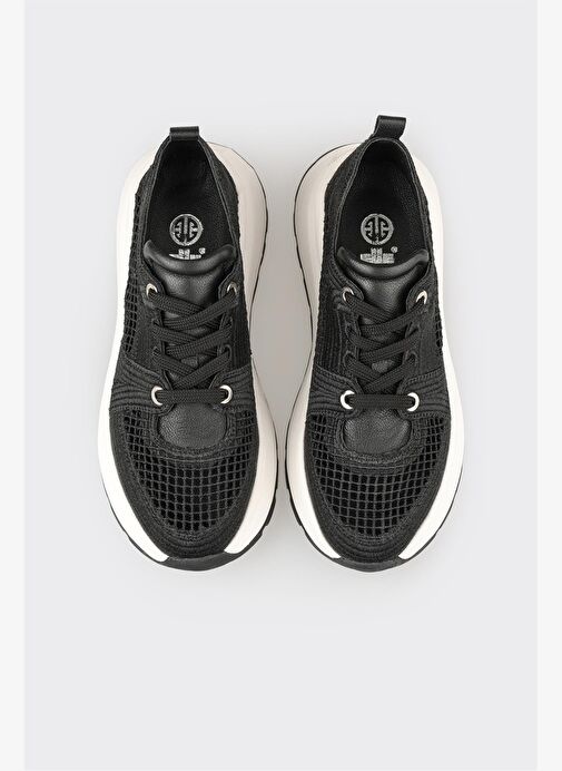 Siyah Kadın Spor Ayakkabı - Görsel 9