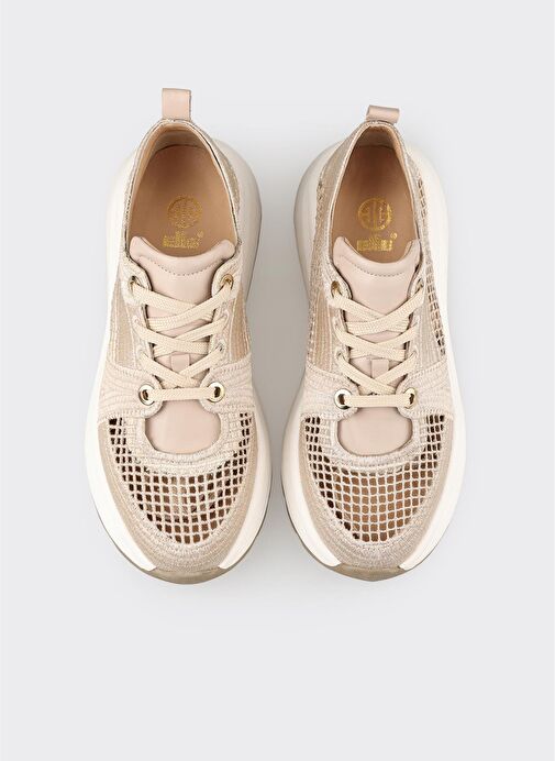 Bej Kadın Spor Ayakkabı - Görsel 8