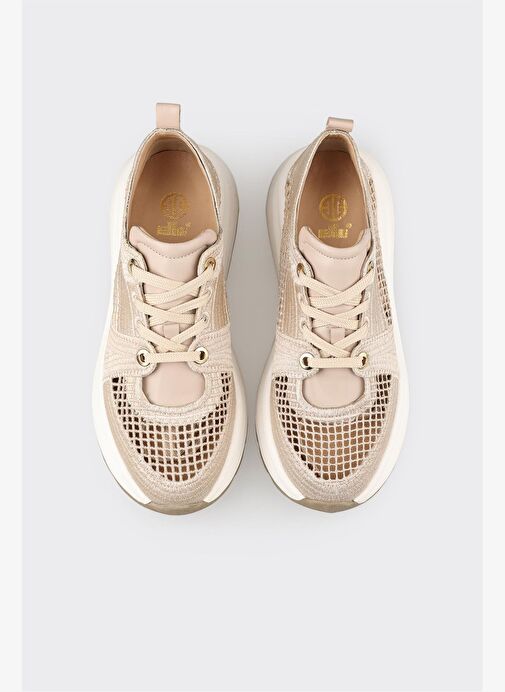 Bej Kadın Spor Ayakkabı - Görsel 9