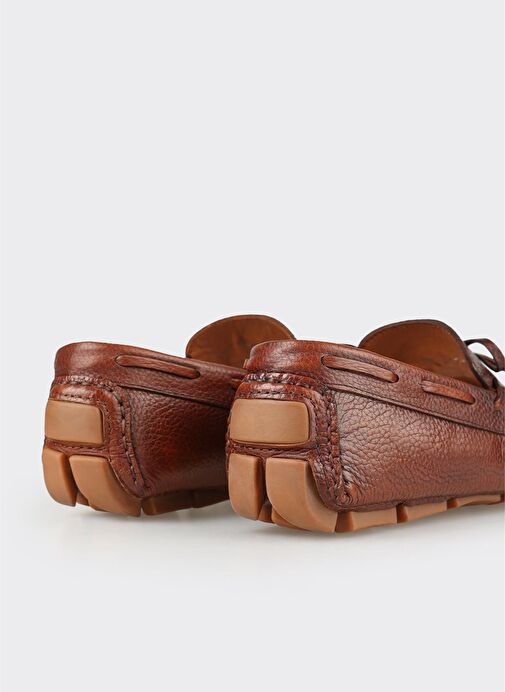 Taba Deri Erkek Günlük Ayakkabı - Görsel 6