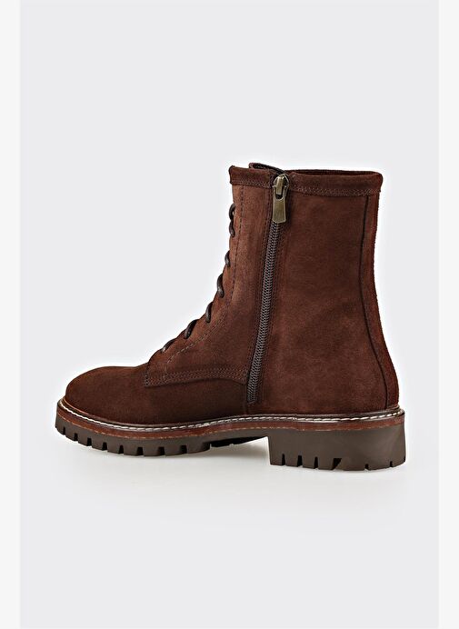 Kahve Deri Kadın Günlük Bot - Görsel 4