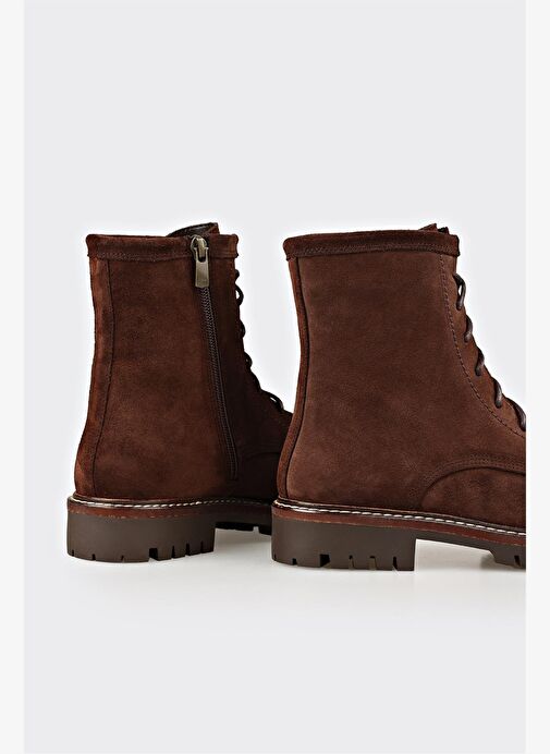 Kahve Deri Kadın Günlük Bot - Görsel 5