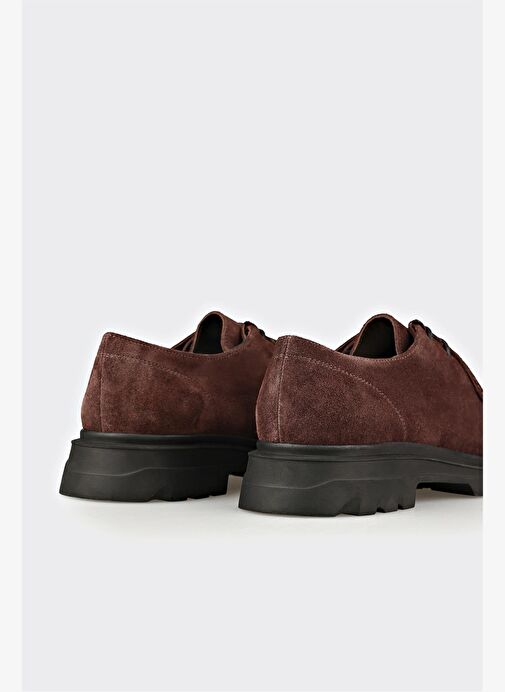 Kahve Deri Kadın Günlük Ayakkabı - Görsel 6