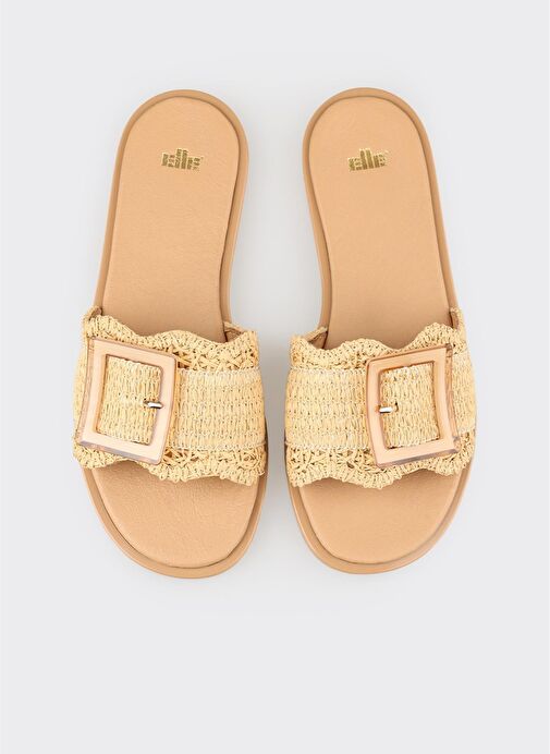 Bej Kadın Terlik - Görsel 5