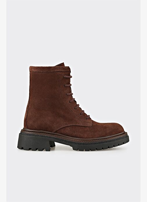 Kahve Deri Kadın Günlük Bot - Görsel 2