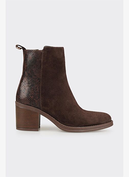 Kahve Deri Kadın Günlük Bot - Görsel 2