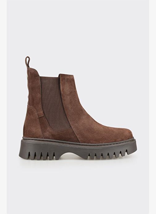 Kahve Deri Kadın Günlük Bot - Görsel 2