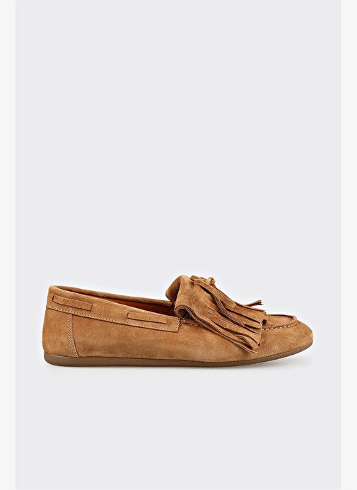 Naturel Deri Kadın Günlük Ayakkabı - Görsel 2