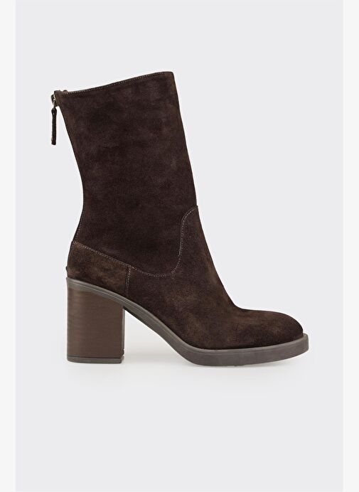 Kahve Deri Kadın Günlük Bot - Görsel 2