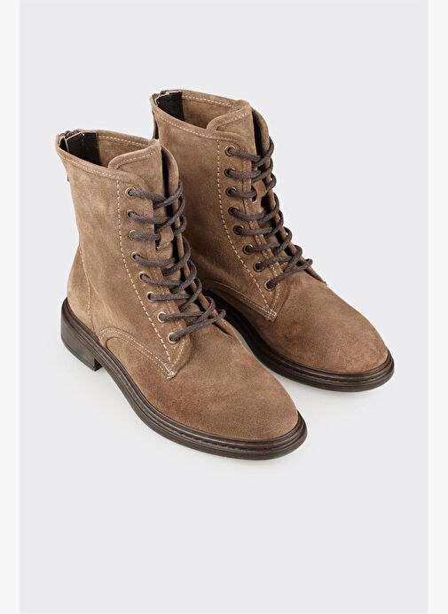 Bej Deri Kadın Günlük Bot - Görsel 3
