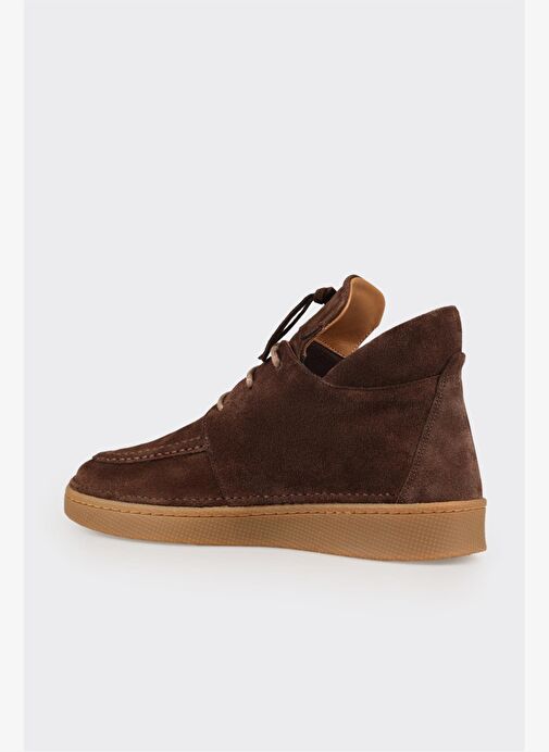 Kahve Deri Kadın Günlük Bot - Görsel 4