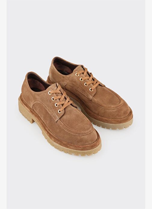 Naturel Deri Kadın Günlük Ayakkabı - Görsel 3