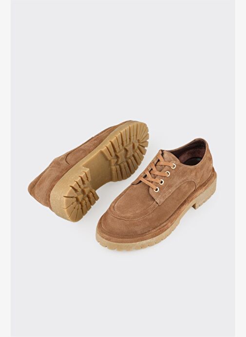 Naturel Deri Kadın Günlük Ayakkabı - Görsel 4