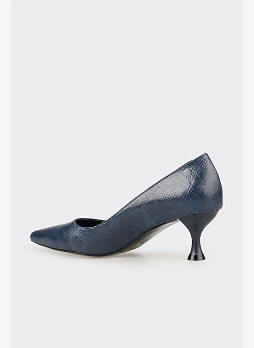 Lacivert Kadın Stiletto - Görsel 4