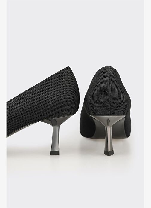 Siyah Kadın Stiletto - Görsel 5