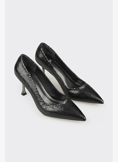 Siyah Kadın Stiletto - Görsel 3