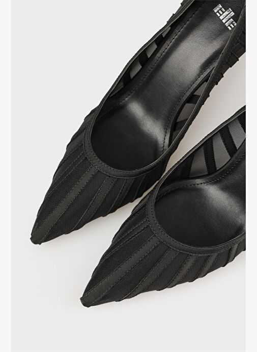 Siyah Kadın Stiletto - Görsel 5