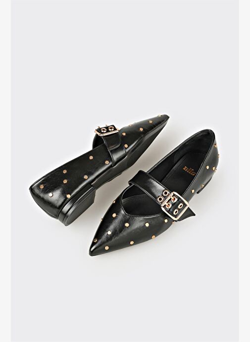 Siyah Kadın Günlük Ayakkabı - Görsel 4