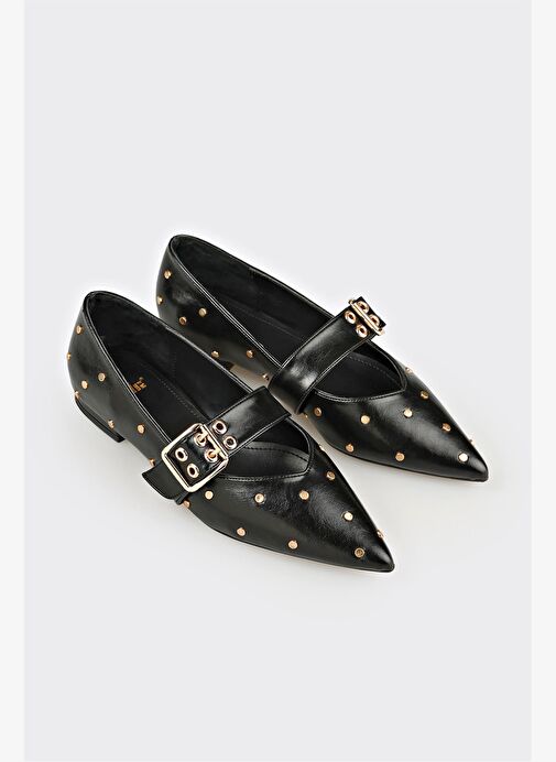 Siyah Kadın Günlük Ayakkabı - Görsel 3