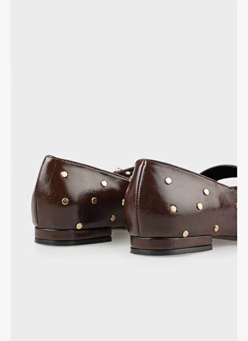 Kahve Kadın Günlük Ayakkabı - Görsel 4