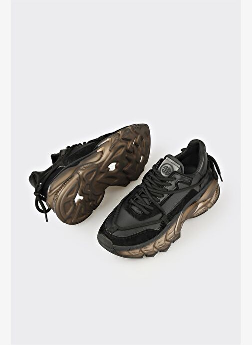 Siyah Kadın Spor Ayakkabı - Görsel 4