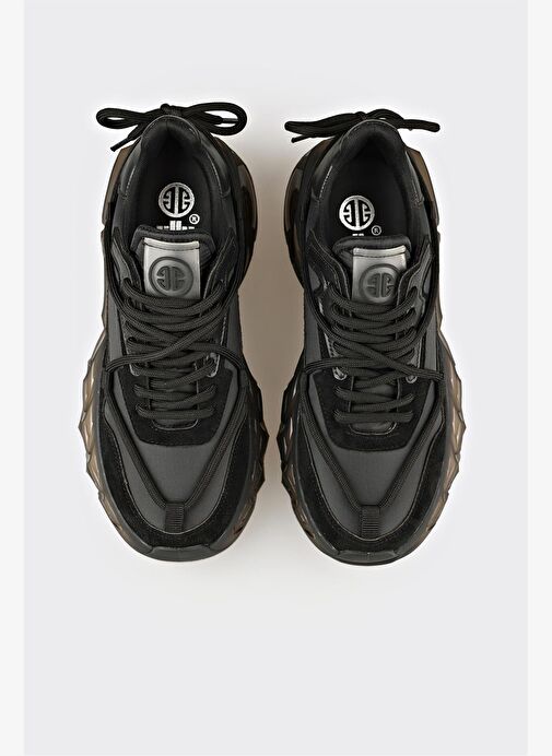 Siyah Kadın Spor Ayakkabı - Görsel 5