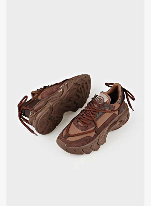 Kahve Kadın Spor Ayakkabı - Görsel 4