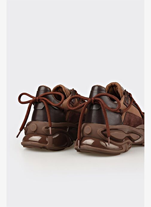 Kahve Kadın Spor Ayakkabı - Görsel 6