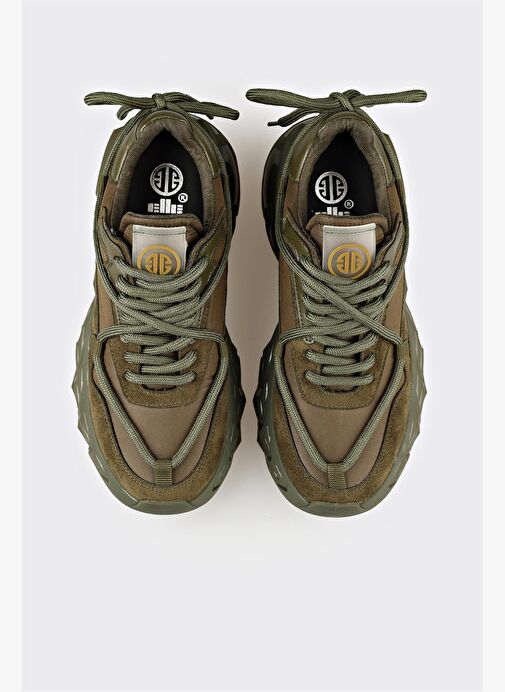 Haki Kadın Spor Ayakkabı - Görsel 5
