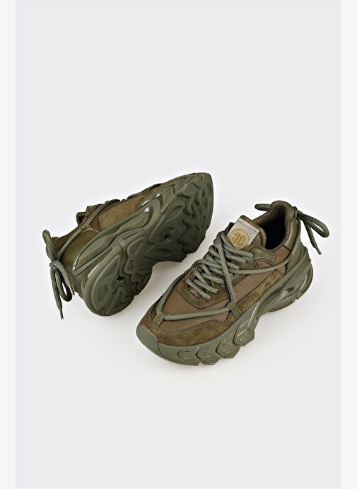 Haki Kadın Spor Ayakkabı - Görsel 4