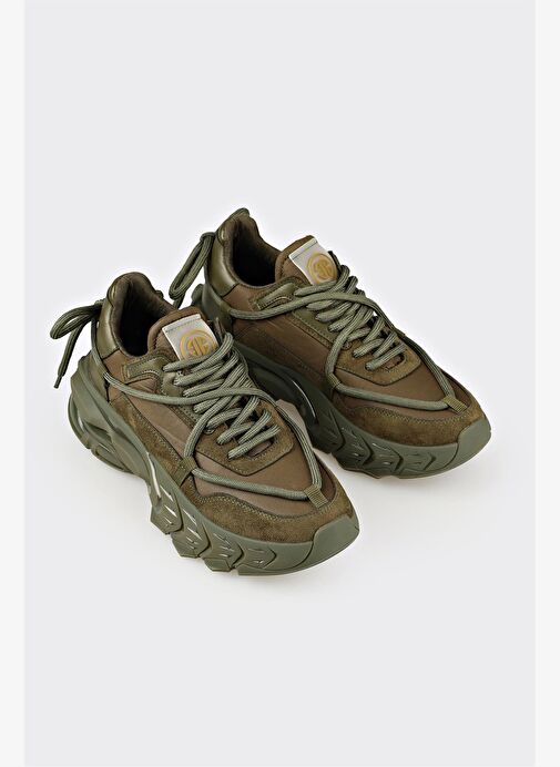 Haki Kadın Spor Ayakkabı - Görsel 3