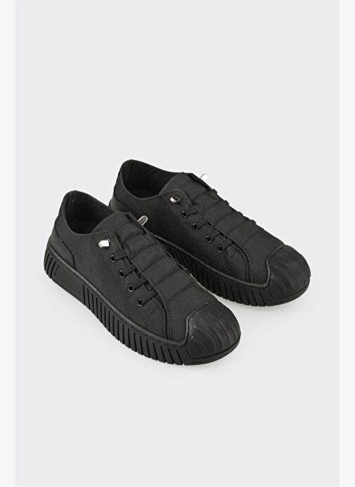 Siyah Kadın Spor Ayakkabı - Görsel 3