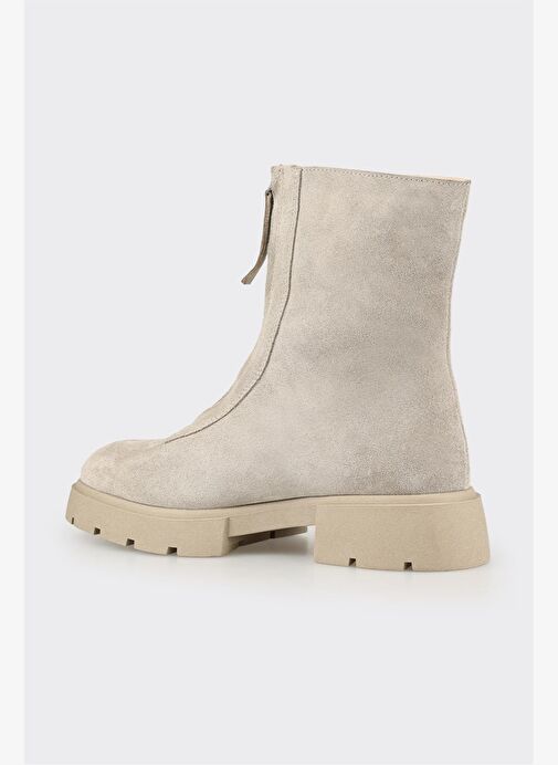 Bej Deri Kadın Günlük Bot - Görsel 4