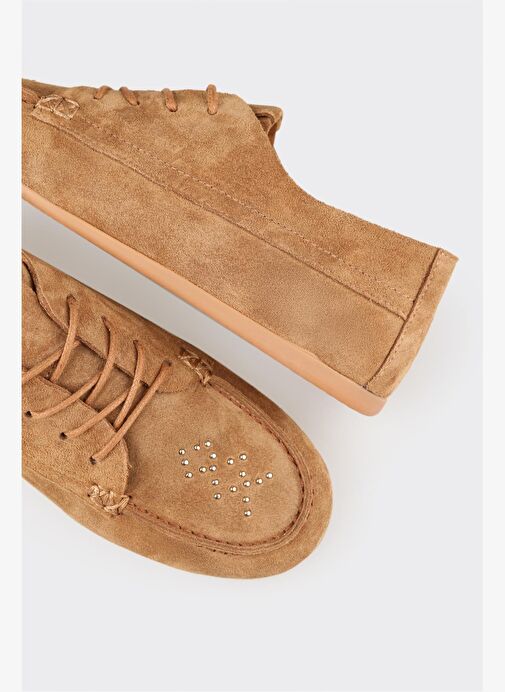 Naturel Deri Kadın Günlük Ayakkabı - Görsel 6