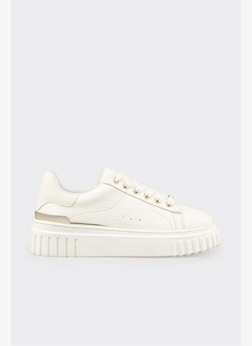 Beyaz Kadın Spor Ayakkabı - Görsel 2