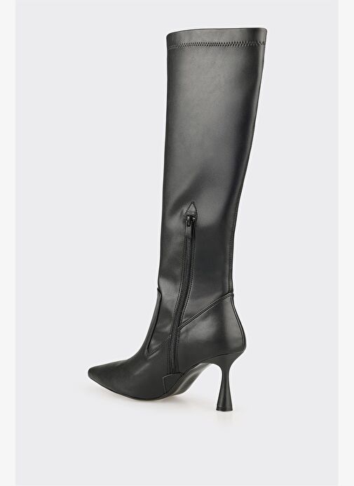 Siyah Kadın Günlük Çizme - Görsel 4