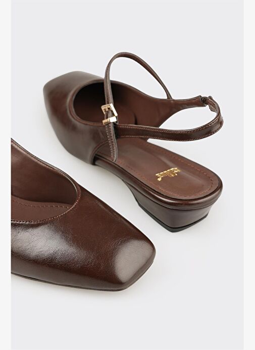 Kahve Kadın Günlük Ayakkabı - Görsel 5