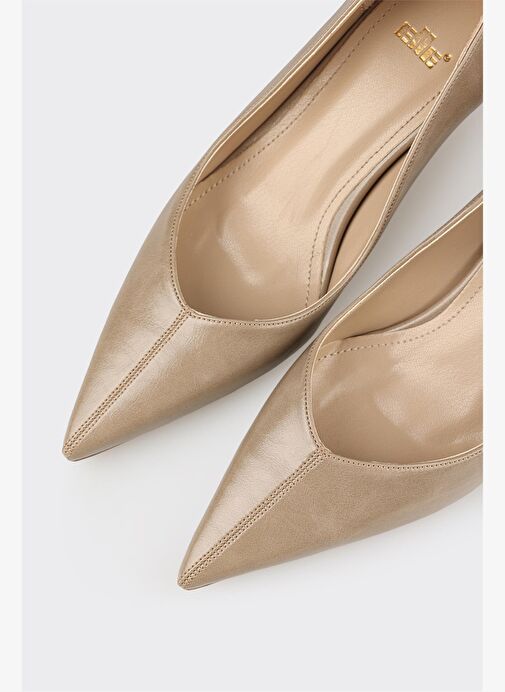 Vizon Kadın Orta Topuk Ayakkabı - Görsel 5