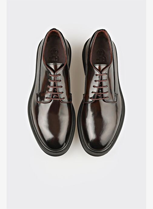 Kahve Deri Erkek Klasik Ayakkabı - Görsel 5