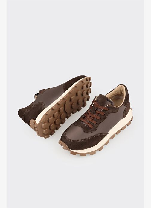 Kahve Kadın Spor Ayakkabı - Görsel 4