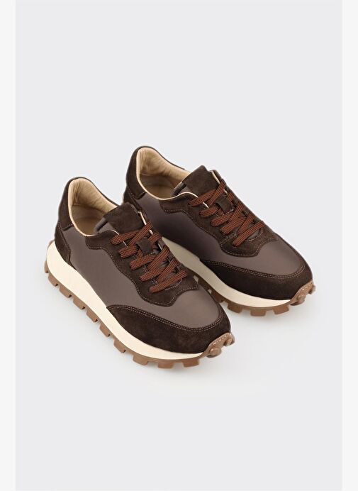 Kahve Kadın Spor Ayakkabı - Görsel 3