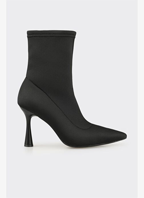 Siyah Kadın Yüksek Topuk Bot - Görsel 2