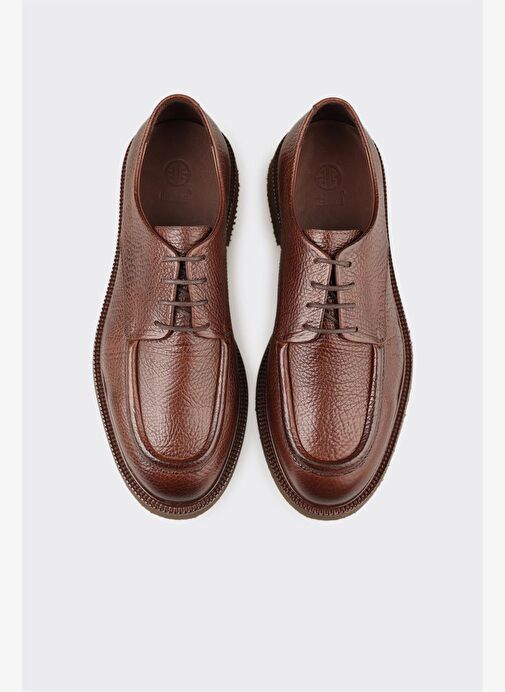 Taba Deri Erkek Günlük Ayakkabı - Görsel 5