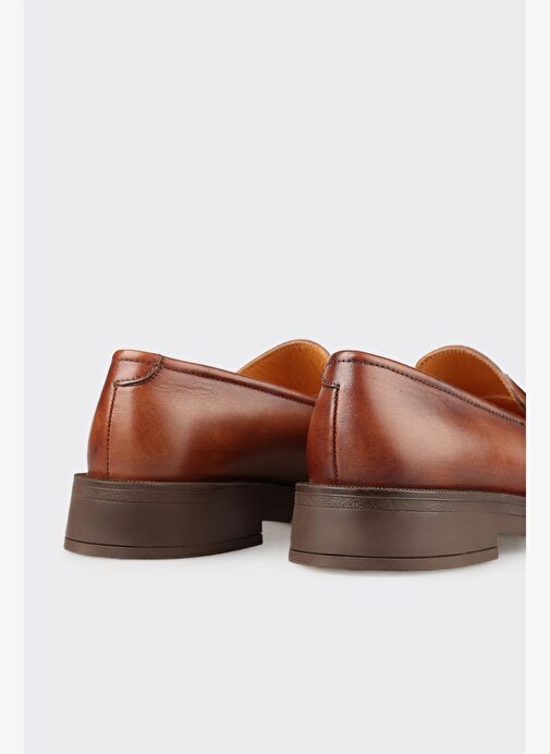 Taba Deri Kadın Günlük Ayakkabı - Görsel 6