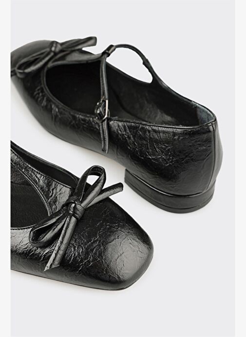 Siyah Kadın Günlük Ayakkabı - Görsel 6