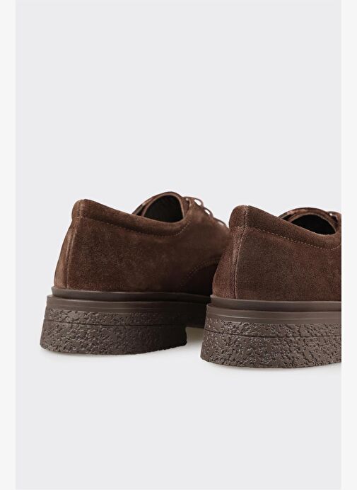 Kahve Deri Kadın Günlük Ayakkabı - Görsel 6