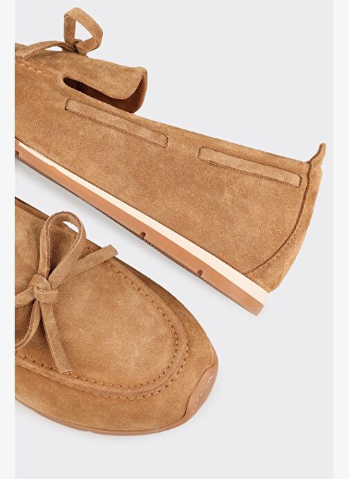 Taba Deri Kadın Günlük Ayakkabı - Görsel 6