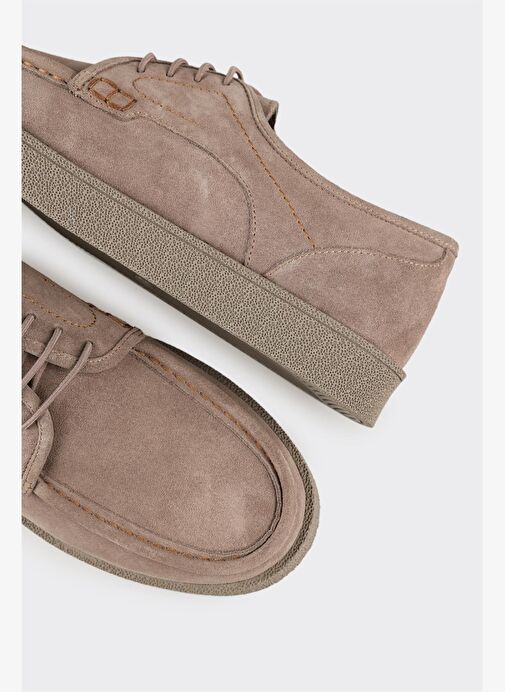 Vizon Deri Erkek Günlük Ayakkabı - Görsel 6